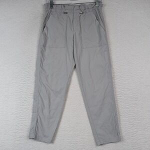 Athleta Trekkie Paper Bag Pants Ripstop Outdoor Light Gray Women's 2 Petite